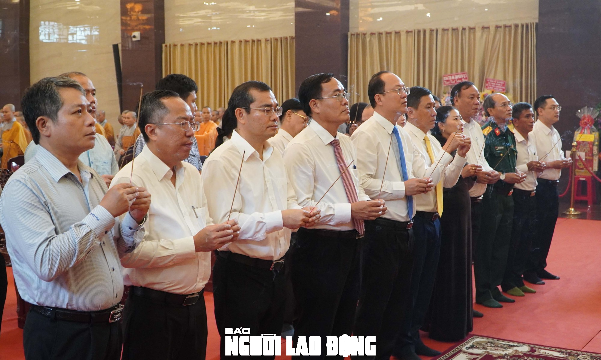 Tưởng niệm 60 năm Bồ t&aacute;t Th&iacute;ch Quảng Đức vị ph&aacute;p thi&ecirc;u th&acirc;n - Ảnh 2.