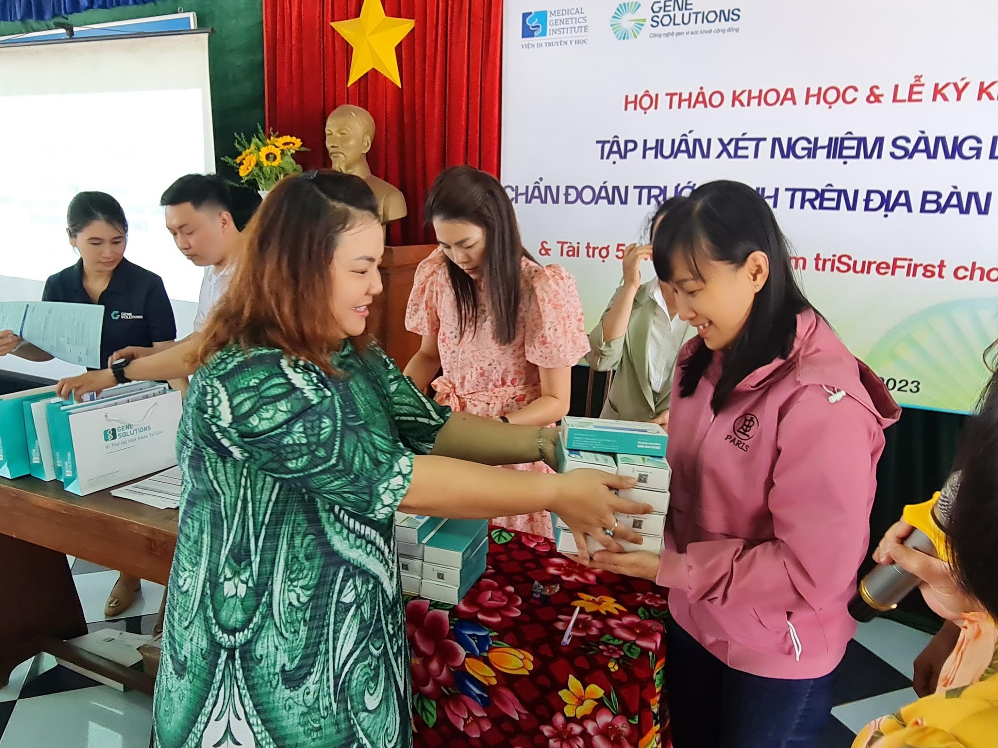 Gene Solutions triển khai tiếp chương tr&igrave;nh x&eacute;t nghiệm NIPT triSureFirst miễn ph&iacute; cho thai phụ - Ảnh 2.