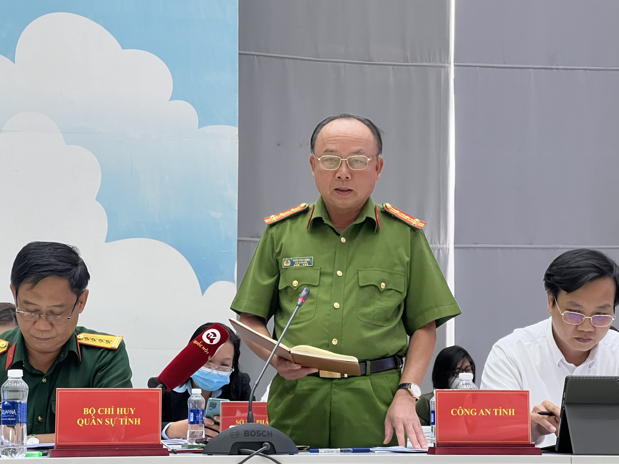 Ph&oacute; Gi&aacute;m đốc C&ocirc;ng an B&igrave;nh Dương th&ocirc;ng tin về vụ &aacute;n ph&acirc;n x&aacute;c