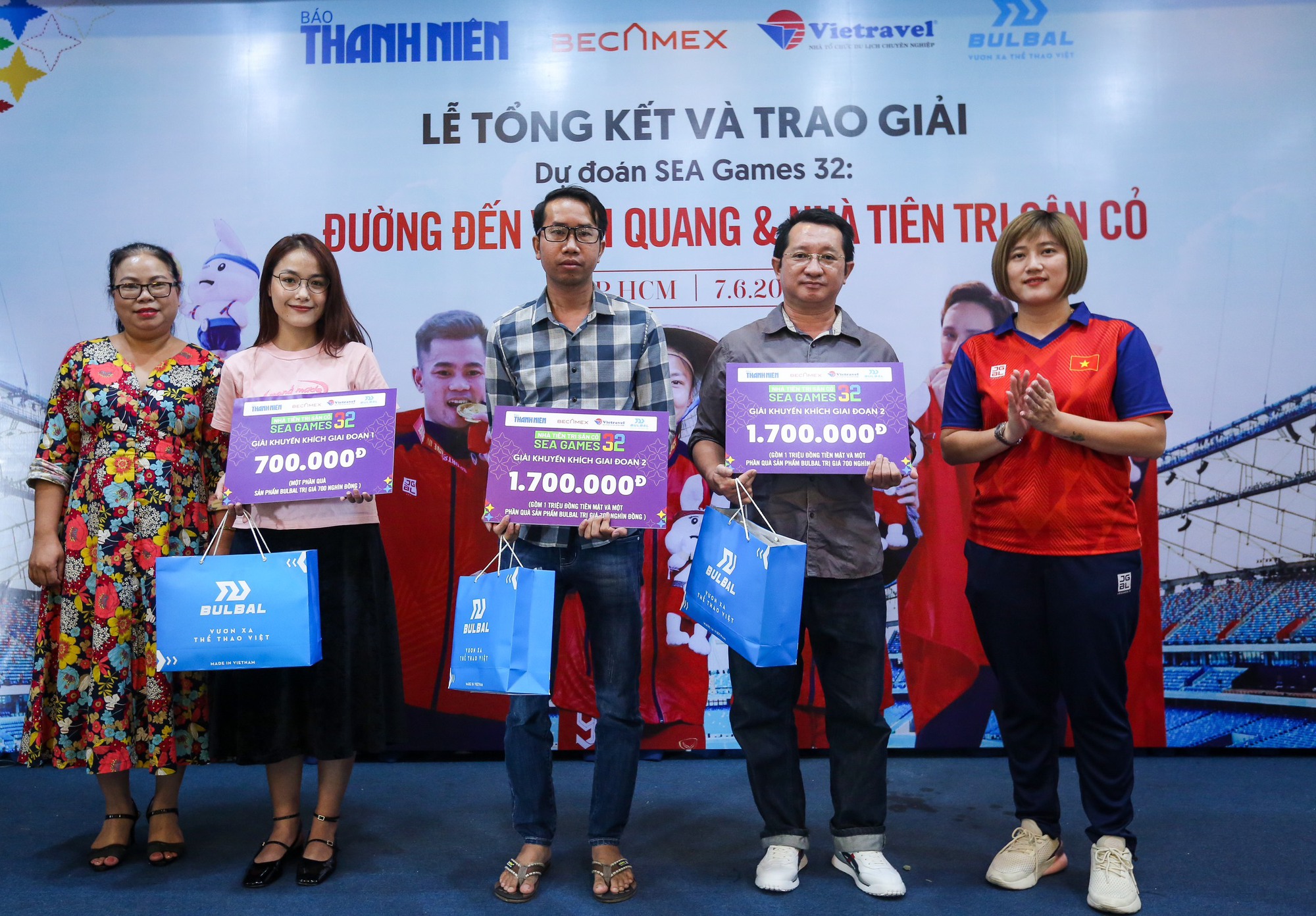 Hào hứng trao giải dự đoán SEA Games 32