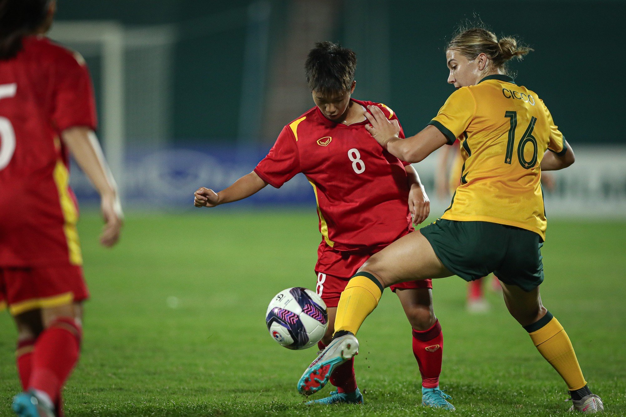 V&ograve;ng loại 2 Asian Cup: U20 nữ Việt Nam thất bại trước 2 si&ecirc;u phẩm của U20 &Uacute;c - Ảnh 2.