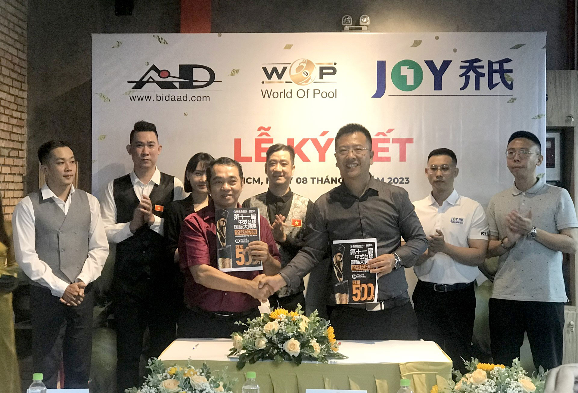 Joy billiards tuyển chọn cơ thủ Việt tranh tài
