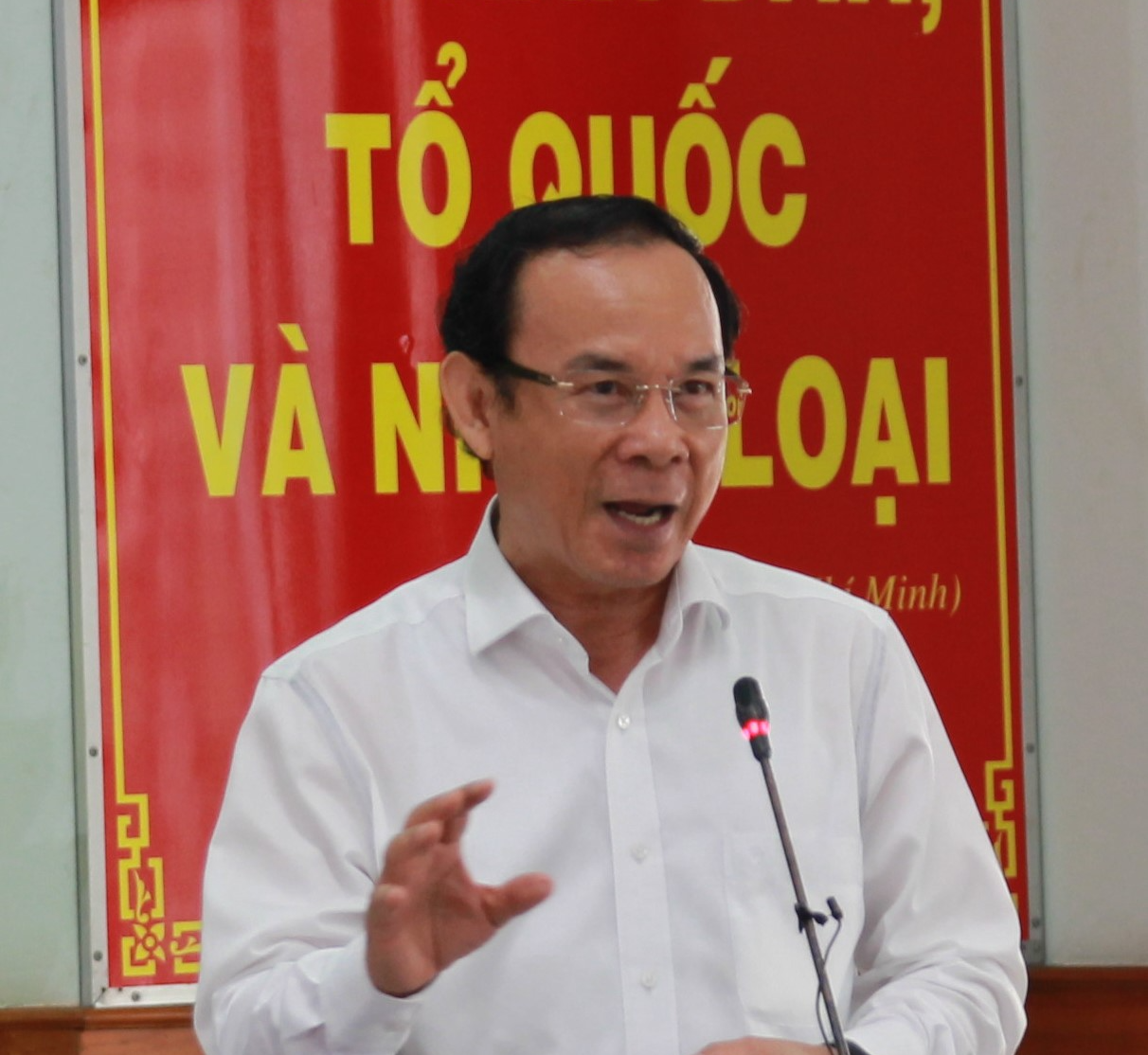 Bí thư Nguyễn Văn Nên biểu dương Đảng bộ huyện Hóc Môn