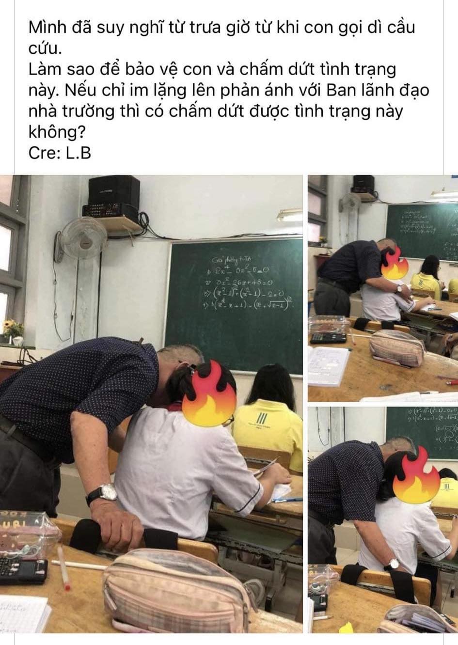 TP HCM: Đình chỉ giảng dạy thầy giáo có hành vi quấy rối nhiều nữ sinh
