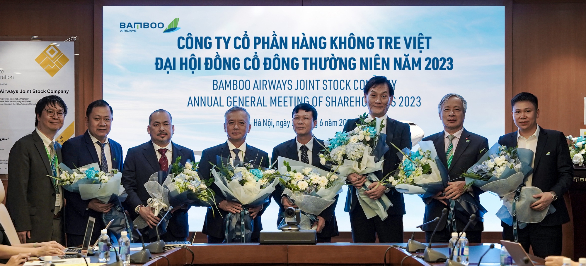 &Ocirc;ng L&ecirc; Th&aacute;i S&acirc;m ngồi ghế Chủ tịch Bamboo Airways - Ảnh 1.