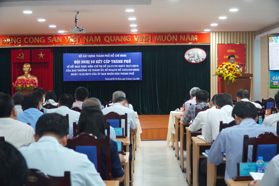 TP HCM: Hiệu quả trong việc lập lại trật tự xây dựng