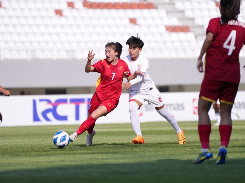 Tuyển nữ Việt Nam gi&agrave;nh v&eacute; đầu ti&ecirc;n v&agrave;o chung kết U19 Đ&ocirc;ng Nam &Aacute; 2023 - Ảnh 2.