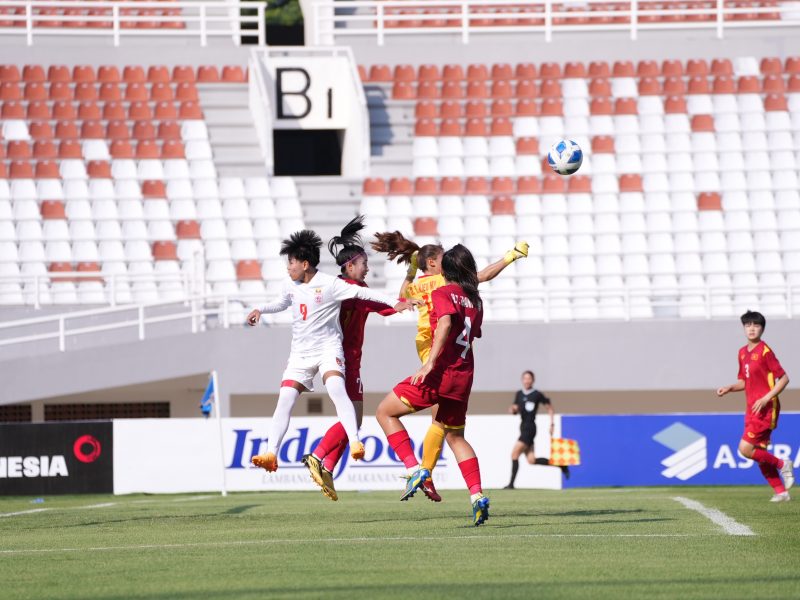 Tuyển nữ Việt Nam gi&agrave;nh v&eacute; đầu ti&ecirc;n v&agrave;o chung kết U19 Đ&ocirc;ng Nam &Aacute; 2023 - Ảnh 1.