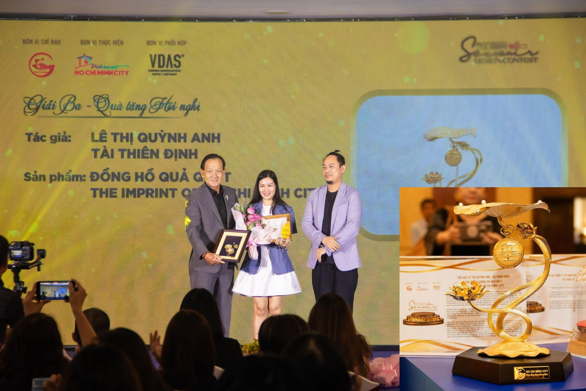 Nhiều nhà thiết kế PNJ đạt giải trong cuộc thi Thiết kế quà tặng lưu niệm - du lịch TP HCM - Ảnh 3.