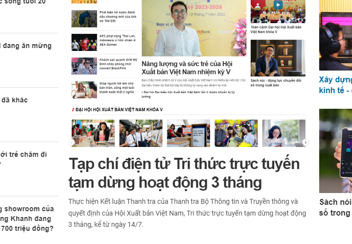 Tạp chí điện tử Zing News tạm dừng hoạt động 3 tháng