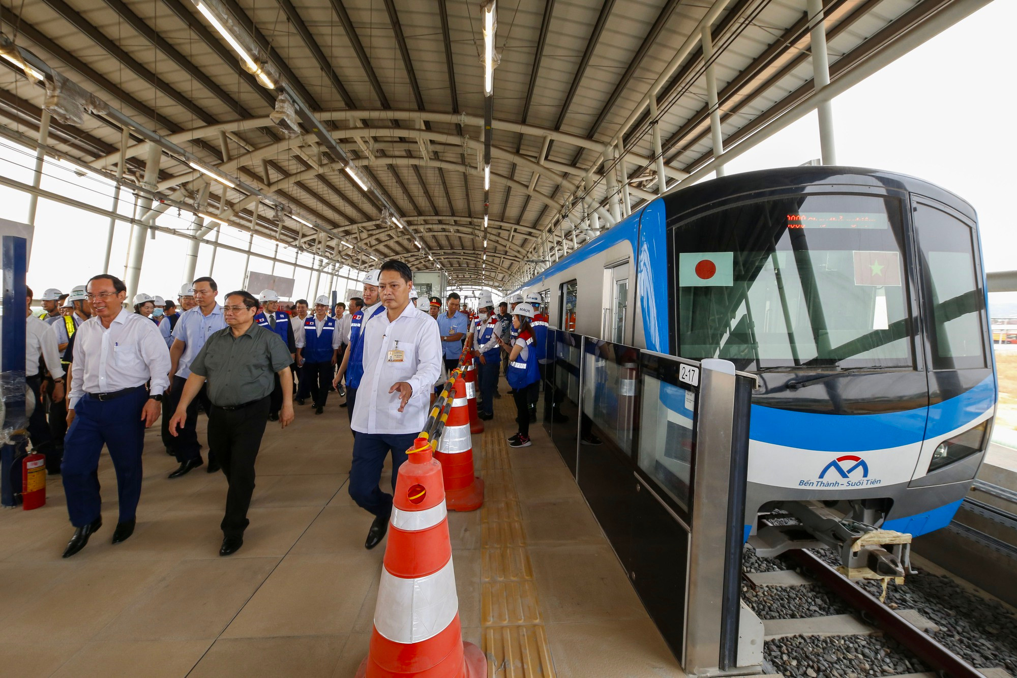 TP HCM đề nghị trung ương hỗ trợ để tuyến Metro số 1 vận hành đúng tiến độ