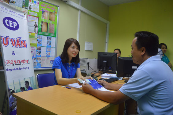 Hỗ trợ người lao động tiếp cận vốn vay