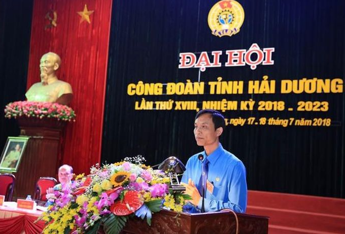 Nguyên chủ tịch LĐLĐ tỉnh Hải Dương bị bắt