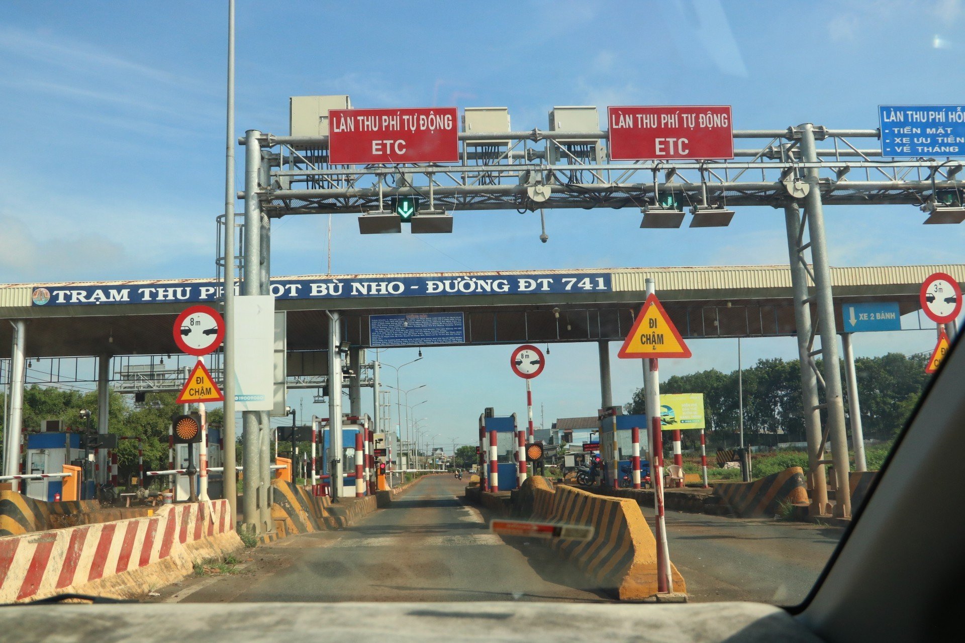 Bốn trạm BOT ở Bình Phước giảm từ 1.000- 2.000 đồng/lượt vé