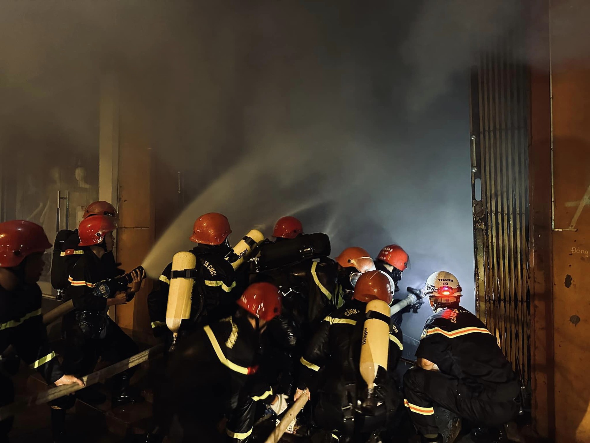 Cháy ở TP Đông Hà, công an gấp rút điều tra nguyên nhân
