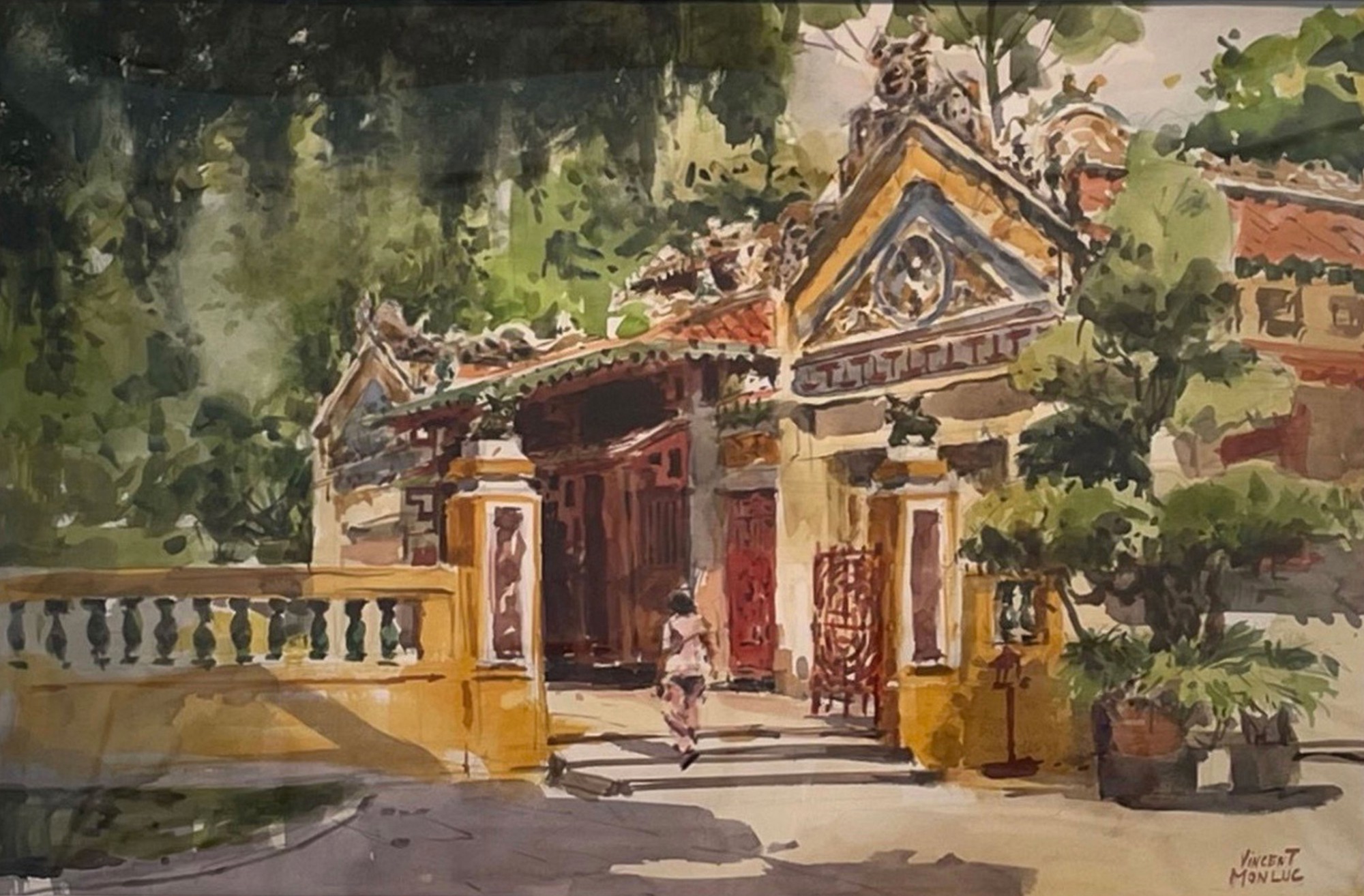 Nét đẹp Việt Nam qua góc nhìn của họa sĩ Vincent Monluc