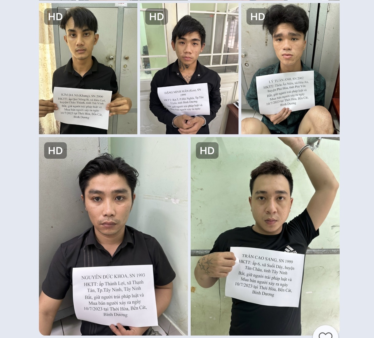 Thủ đoạn của nhóm đối tượng mua bán, giữ người trái pháp luật liên tỉnh