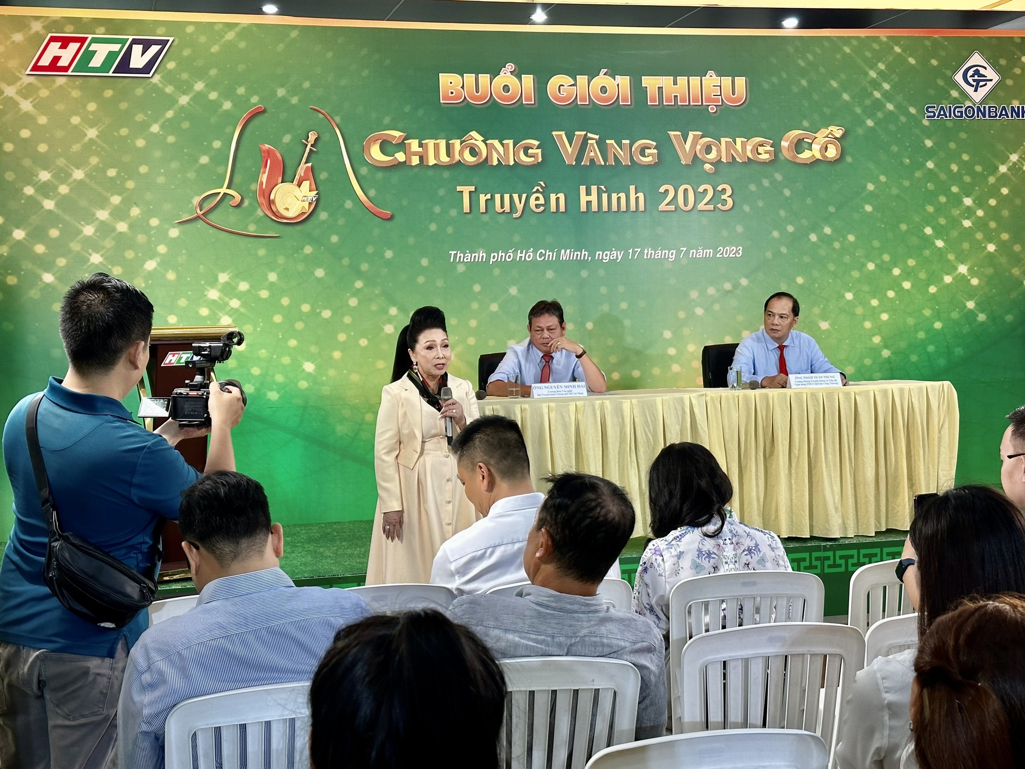 Nghệ sĩ Thanh Hằng, Trọng Ph&uacute;c, Phượng Loan tham gia Ban huấn luyện Chu&ocirc;ng v&agrave;ng vọng cổ lần thứ 18 - năm 2023 - Ảnh 3.
