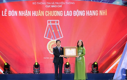 Cục Báo chí kỷ niệm 20 năm thành lập và đón nhận Huân chương Lao động hạng Nhì