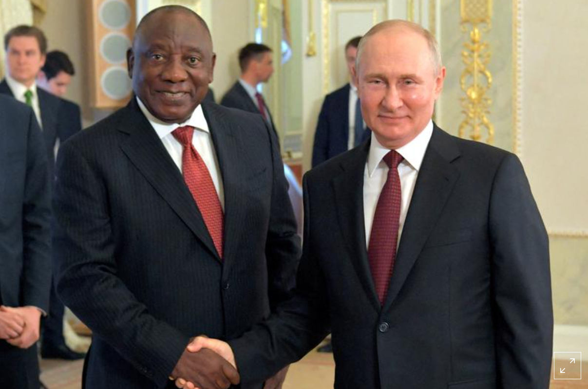 Nam Phi: Việc bắt Tổng thống Vladimir Putin là lời tuyên chiến