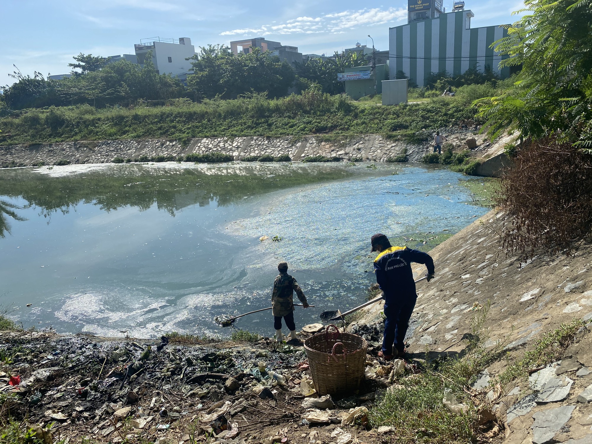 Đ&agrave; Nẵng: C&aacute; chết h&agrave;ng loạt tr&ecirc;n nhiều hồ, k&ecirc;nh sau mưa đầu m&ugrave;a - Ảnh 4.
