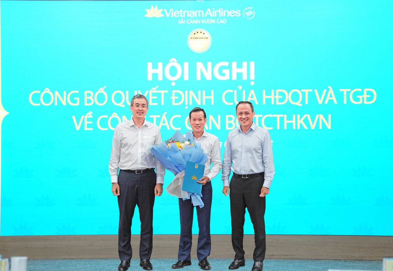&Ocirc;ng Đặng Anh Tuấn l&agrave;m Ph&oacute; tổng gi&aacute;m đốc Vietnam Airlines - Ảnh 1.