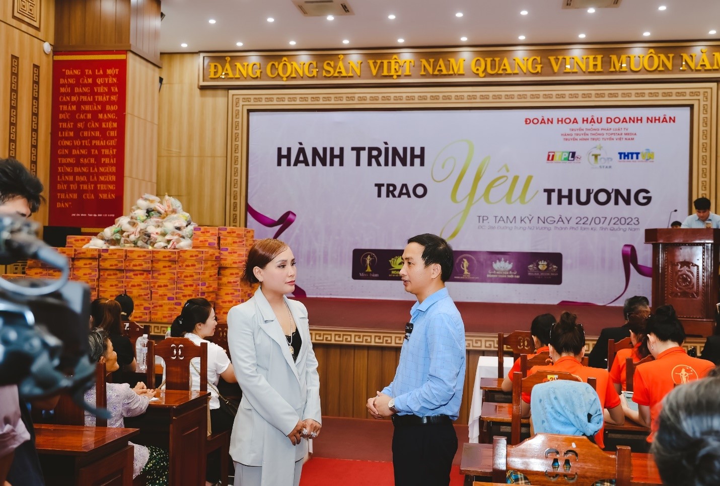 Hoa hậu Doanh nhân châu Á Việt Nam 2023 trở lại Tam Kỳ