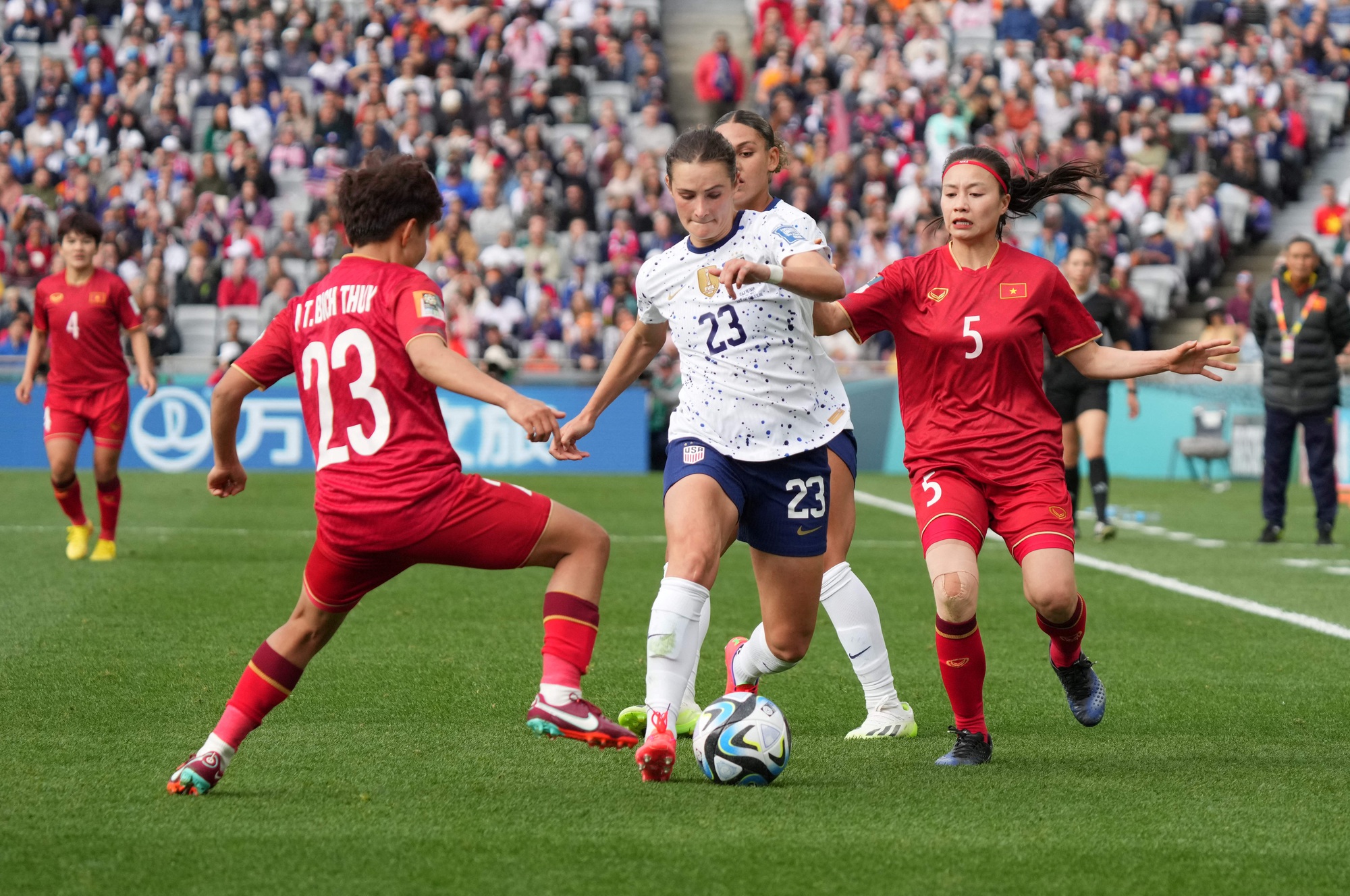 Lịch thi đấu World Cup nữ 2023 ngày 23-7