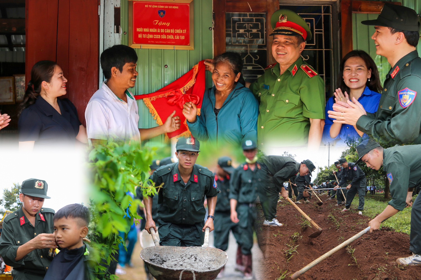 Thắm tình quân dân nơi Tây Nguyên hùng vĩ