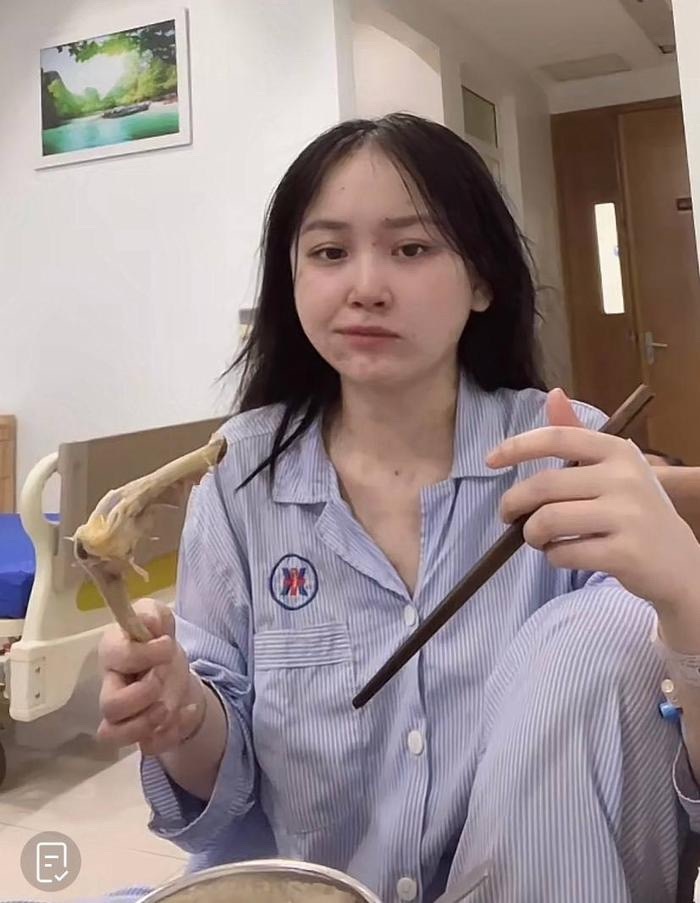 TikToker 3,7 triệu followers Min Min cấp cứu v&igrave; ph&ecirc; b&oacute;ng cười - Ảnh 2.