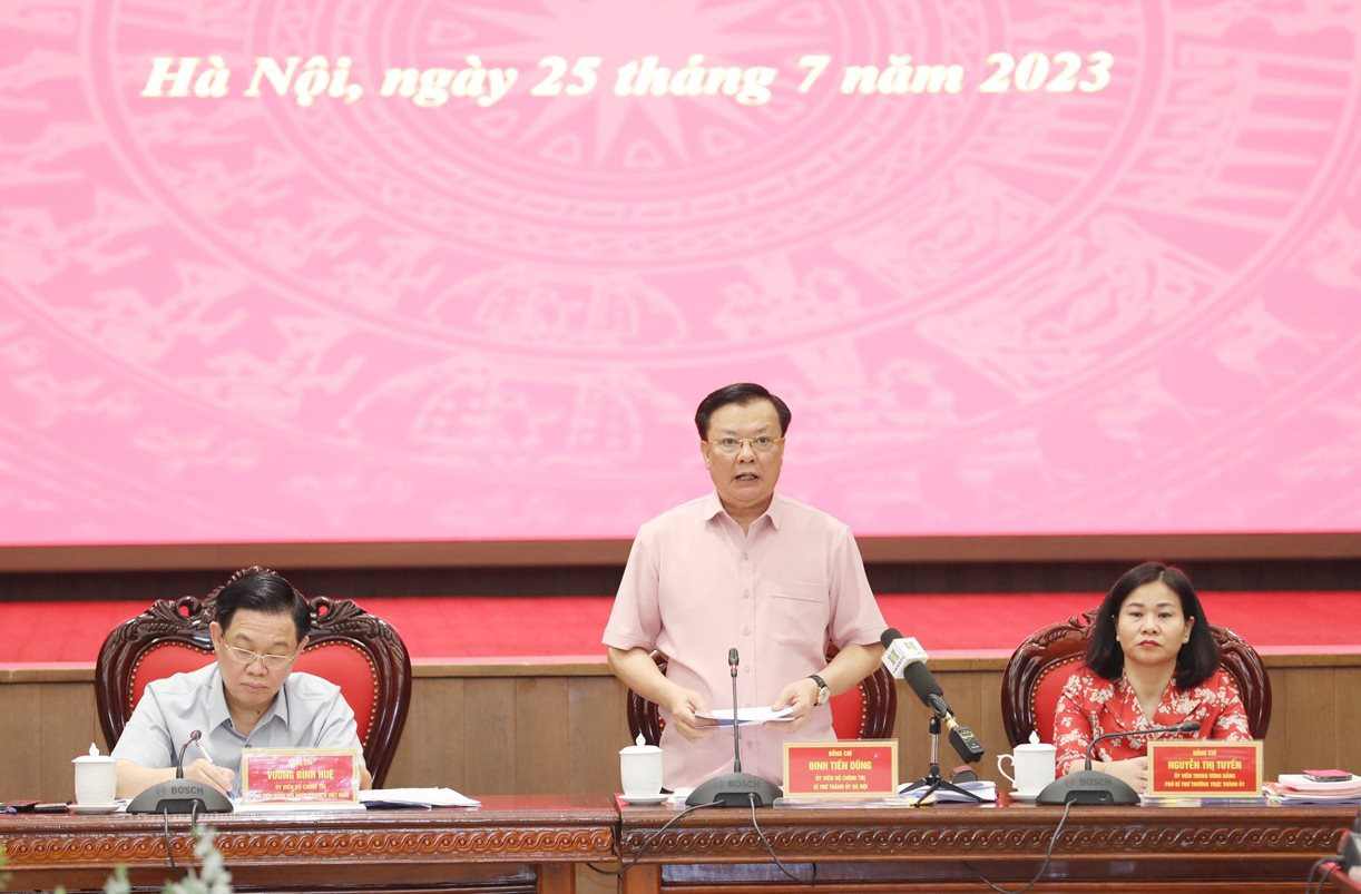 Chủ tịch Vương Đ&igrave;nh Huệ: Ngắn s&agrave;o dễ trở, s&agrave;o d&agrave;i m&agrave; trở được như H&agrave; Nội l&agrave; rất tốt - Ảnh 1.