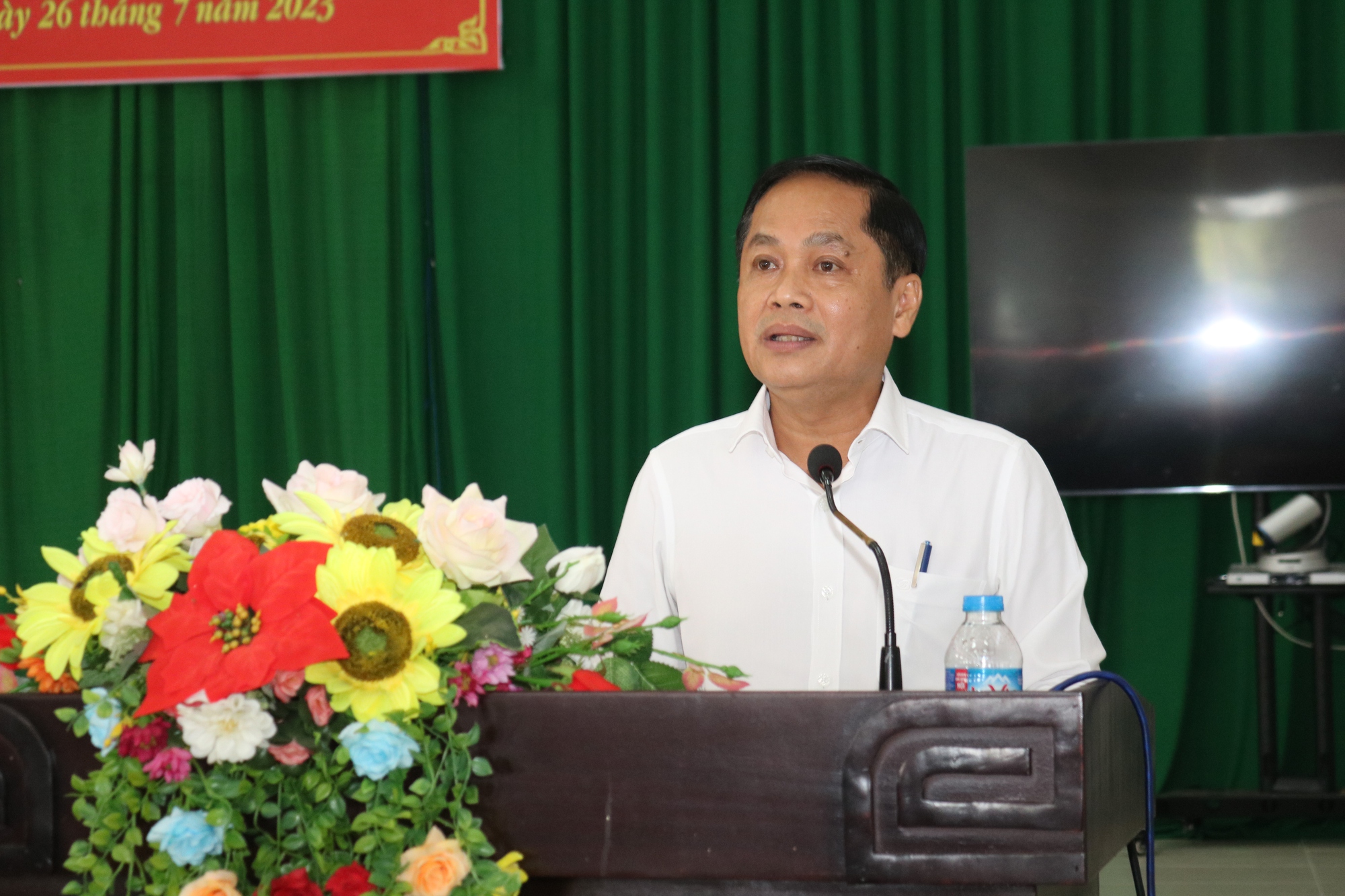 Cung tiến giống tre b&ecirc;n Lăng Chủ tịch Hồ Ch&iacute; Minh trồng tại Đền thờ Vua H&ugrave;ng ở Cần Thơ - Ảnh 6.