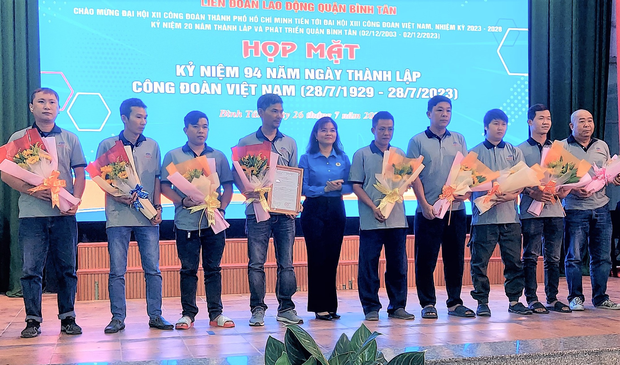 Nhiều hoạt động thiết thực kỷ niệm ng&agrave;y th&agrave;nh lập C&ocirc;ng đo&agrave;n Việt Nam  - Ảnh 5.