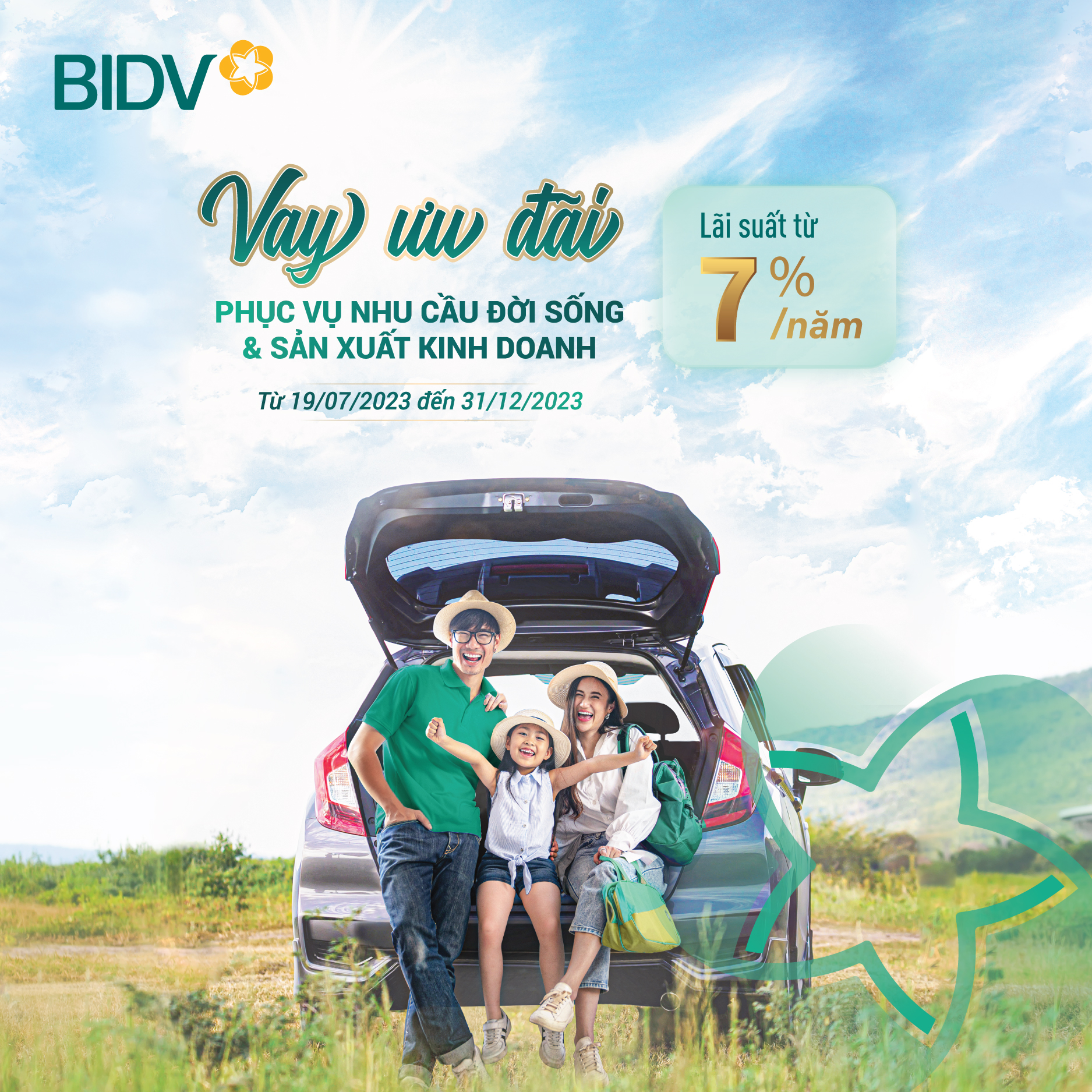 Vay vốn lãi suất hấp dẫn chỉ từ 7%/năm tại BIDV dành cho cá nhân - Ảnh 2.