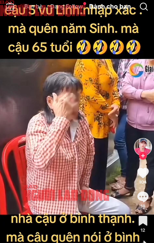 Tràn lan clip gọi hồn cố NSƯT Vũ Linh - Ảnh 2.