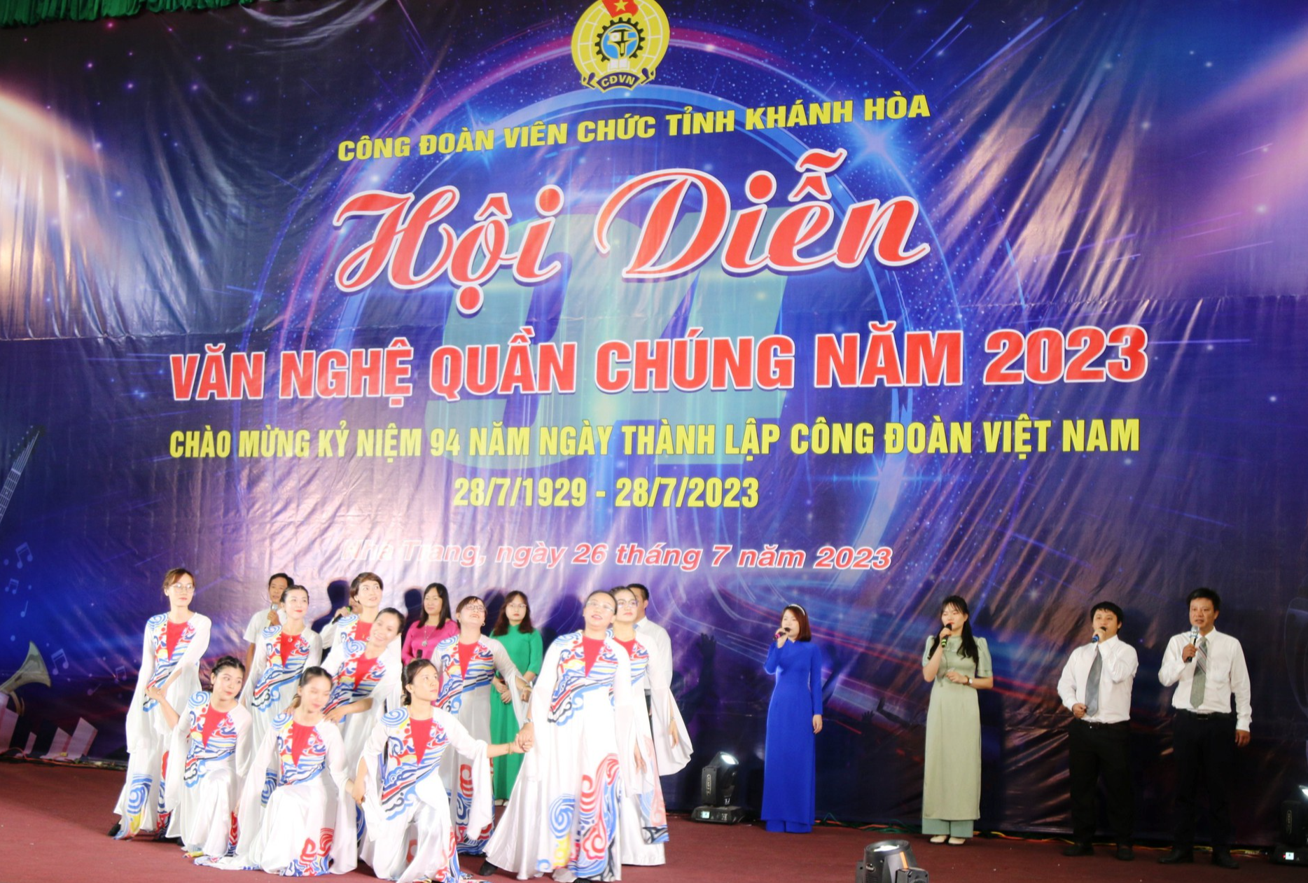 45 tiết mục tham dự hội diễn văn nghệ Công đoàn viên chức Khánh Hòa
