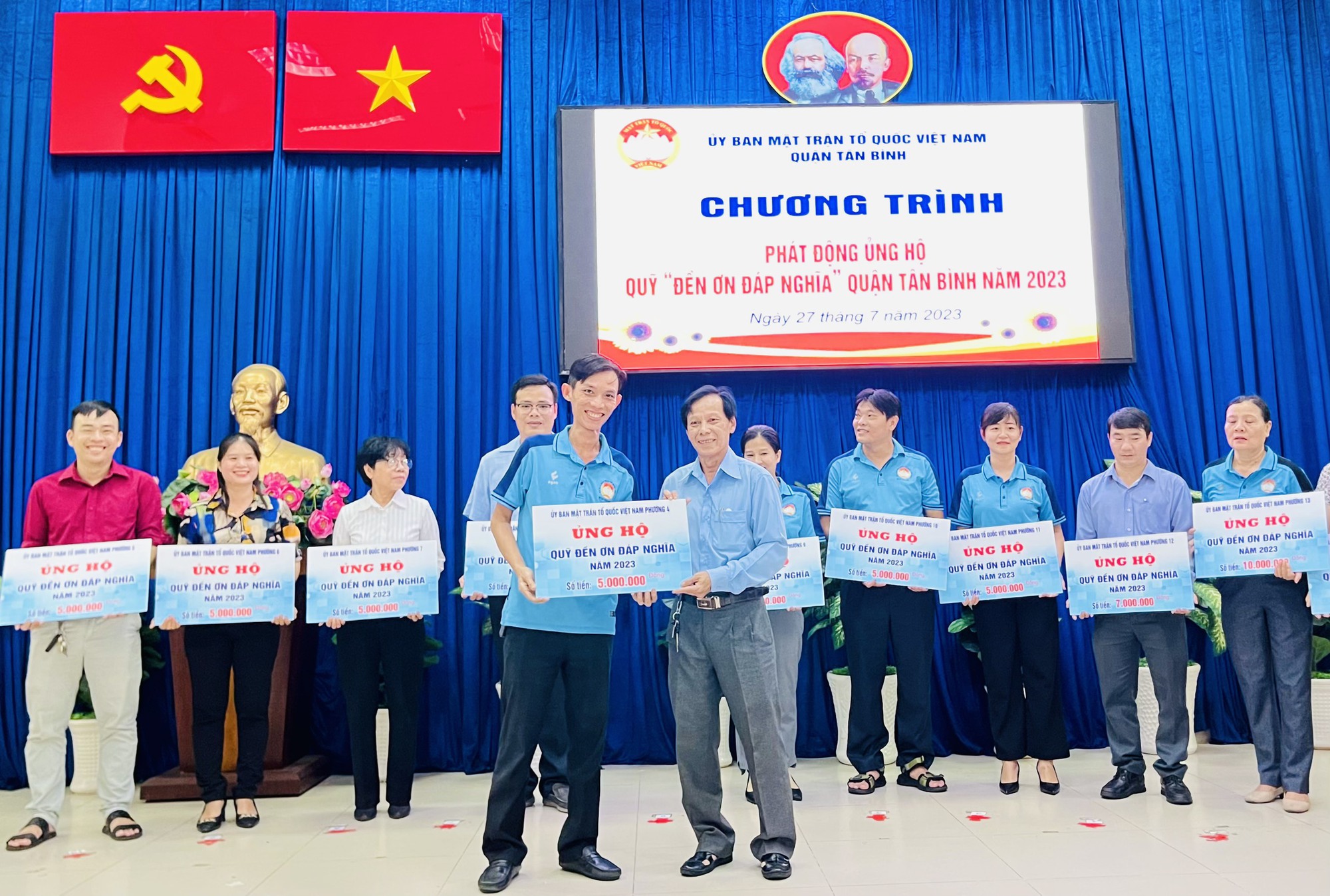 TP HCM: Phát động ủng hộ Quỹ "Đền ơn đáp nghĩa"