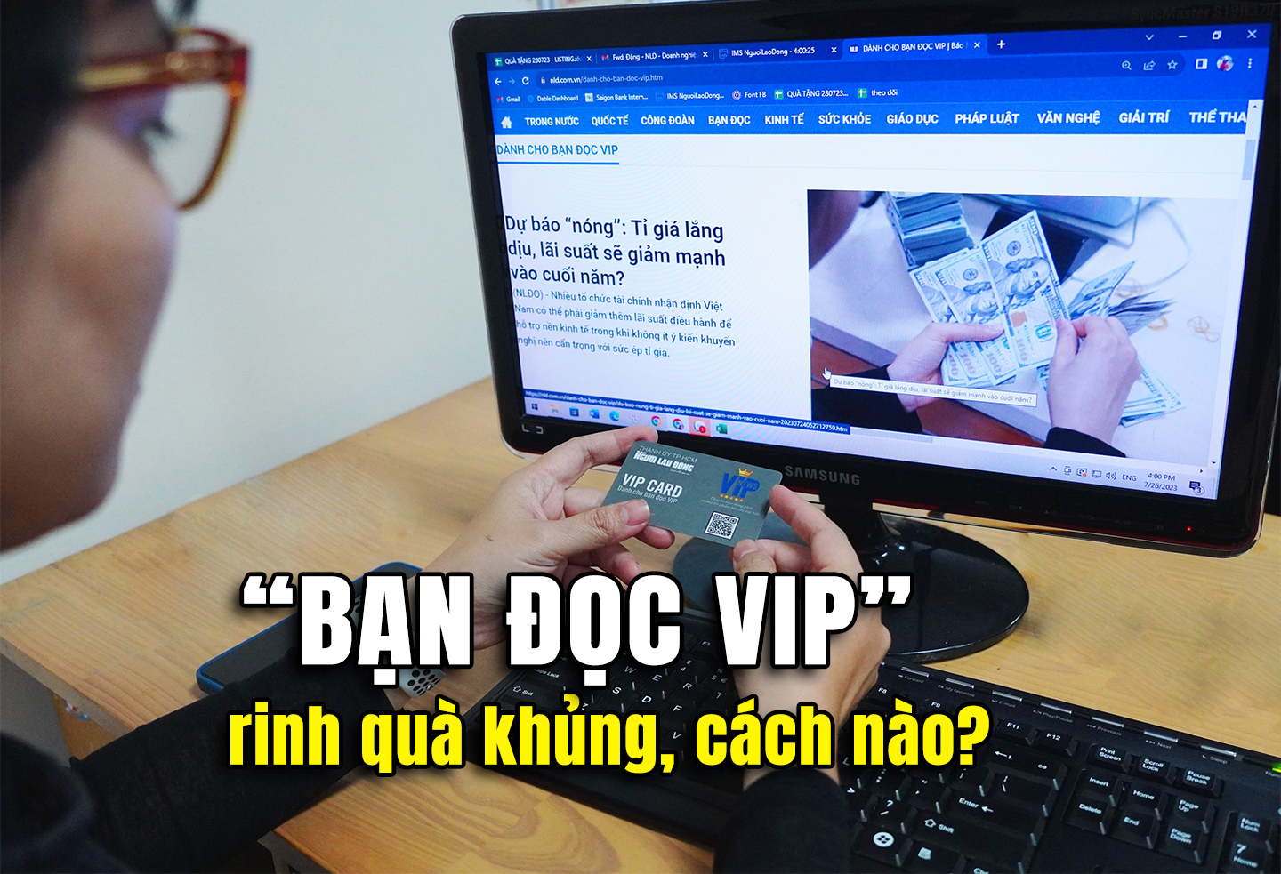 “Bạn đọc VIP” rinh quà khủng, cách nào?