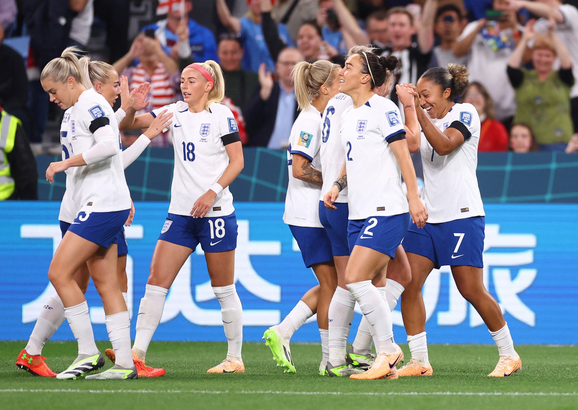 World Cup nữ 2023: Anh đoạt tấm v&eacute; thứ 3 v&agrave;o v&ograve;ng 1/8 c&ugrave;ng sự mất m&aacute;t của trụ cột - Ảnh 1.
