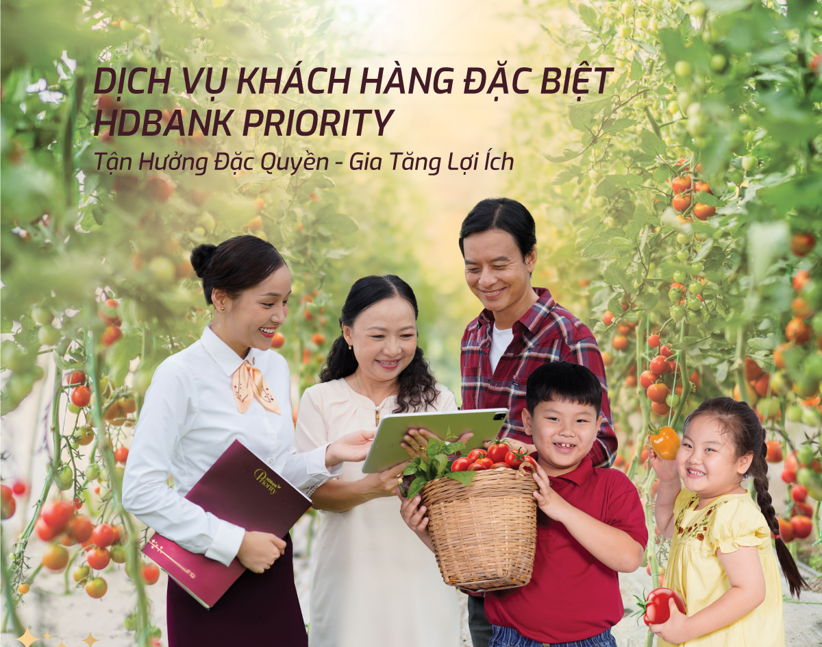 Khách hàng HDBank Priority được chăm sóc đặc biệt ra sao?
