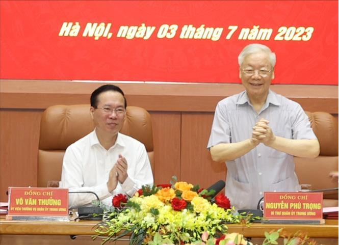 Tổng Bí thư: Không được để xảy ra các điểm nóng, các vụ việc phức tạp