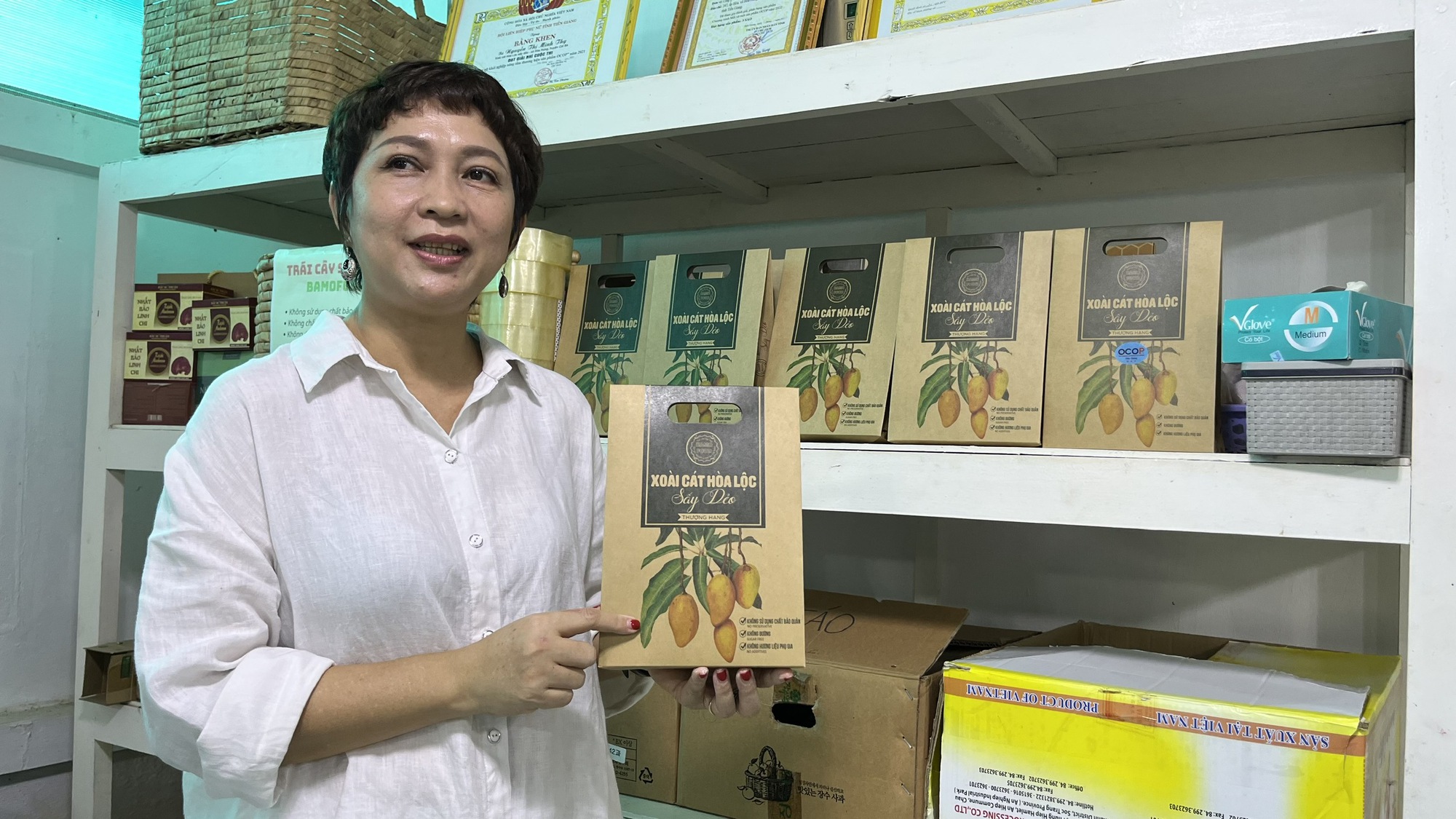 U50 khởi nghiệp với trái cây sấy dẻo