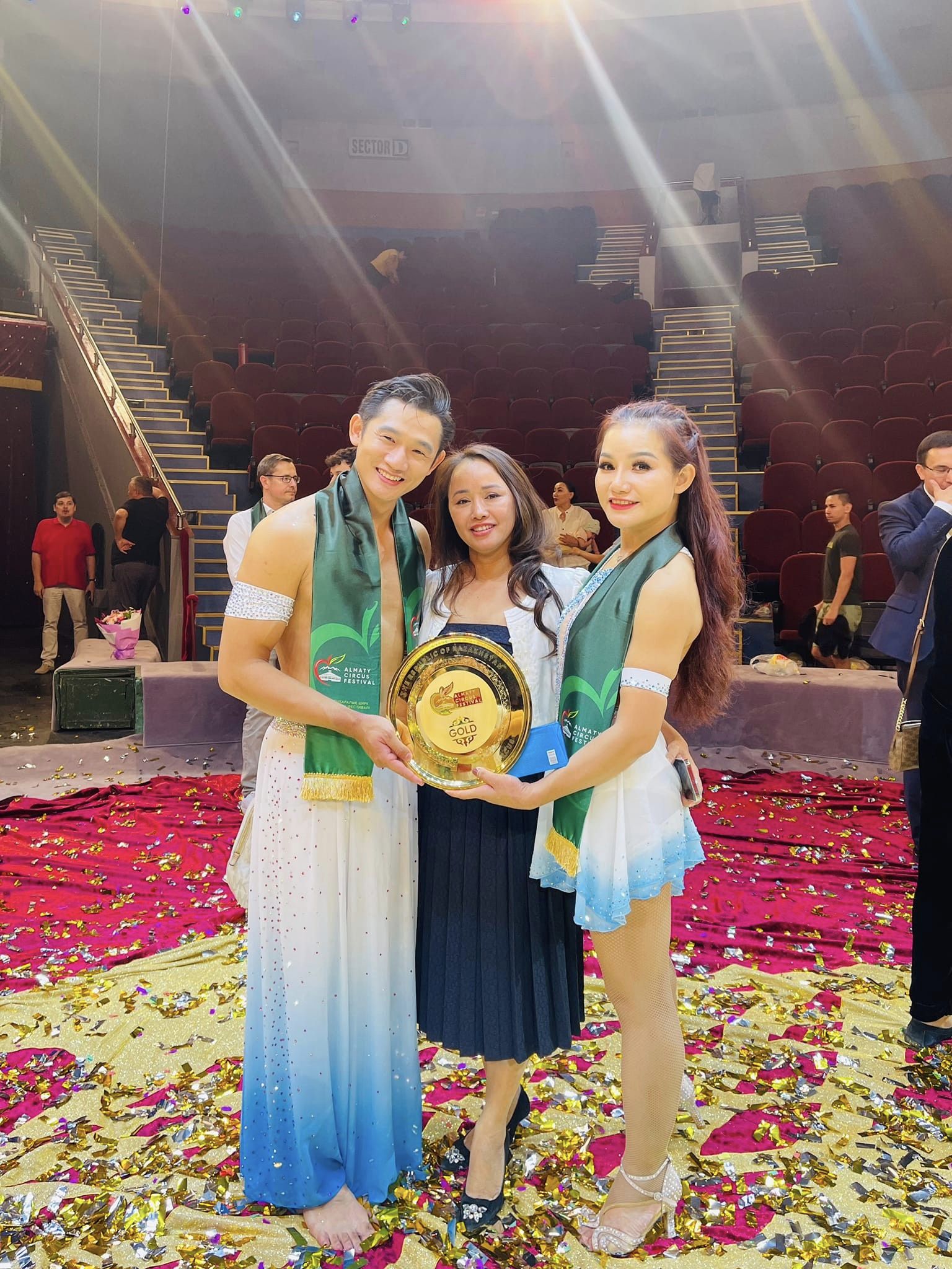 Xiếc Việt Nam đoạt giải v&agrave;ng tại Festival xiếc quốc tế Kazakhstan 2023 - Ảnh 2.
