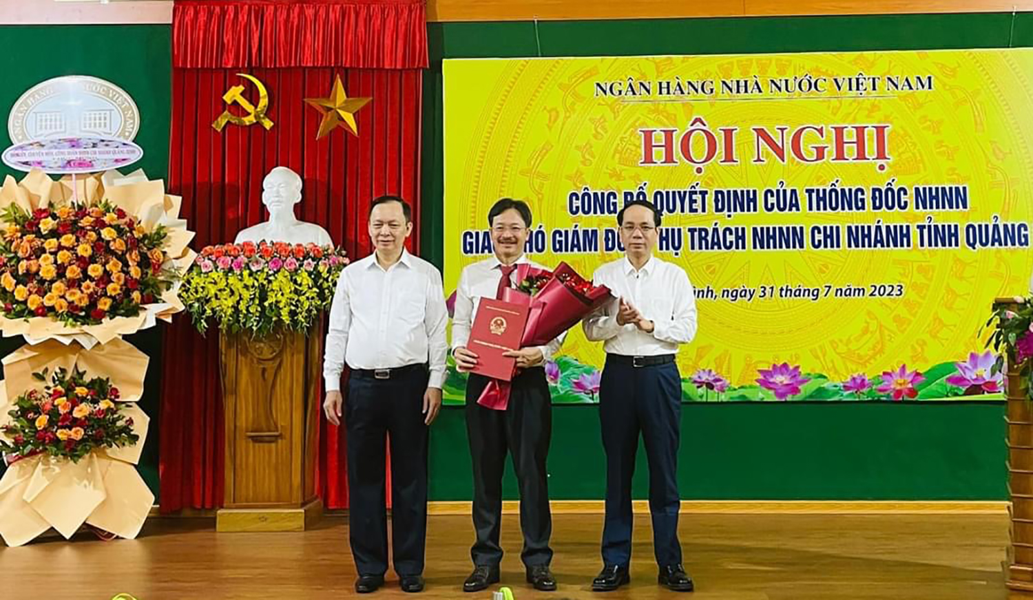Ngân hàng Nhà nước chi nhánh Quảng Bình có người phụ trách - Ảnh 1.