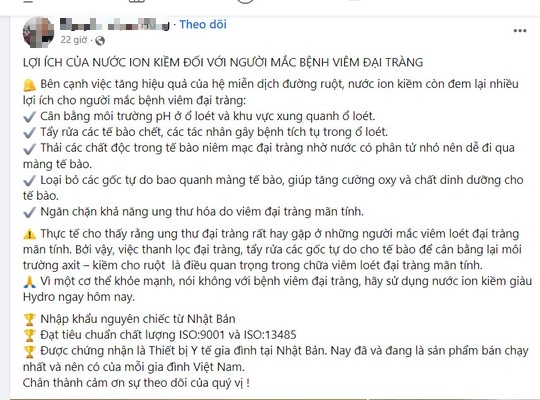 Nước ion kiềm c&oacute; thực sự tốt cho sức khỏe? - Ảnh 1.