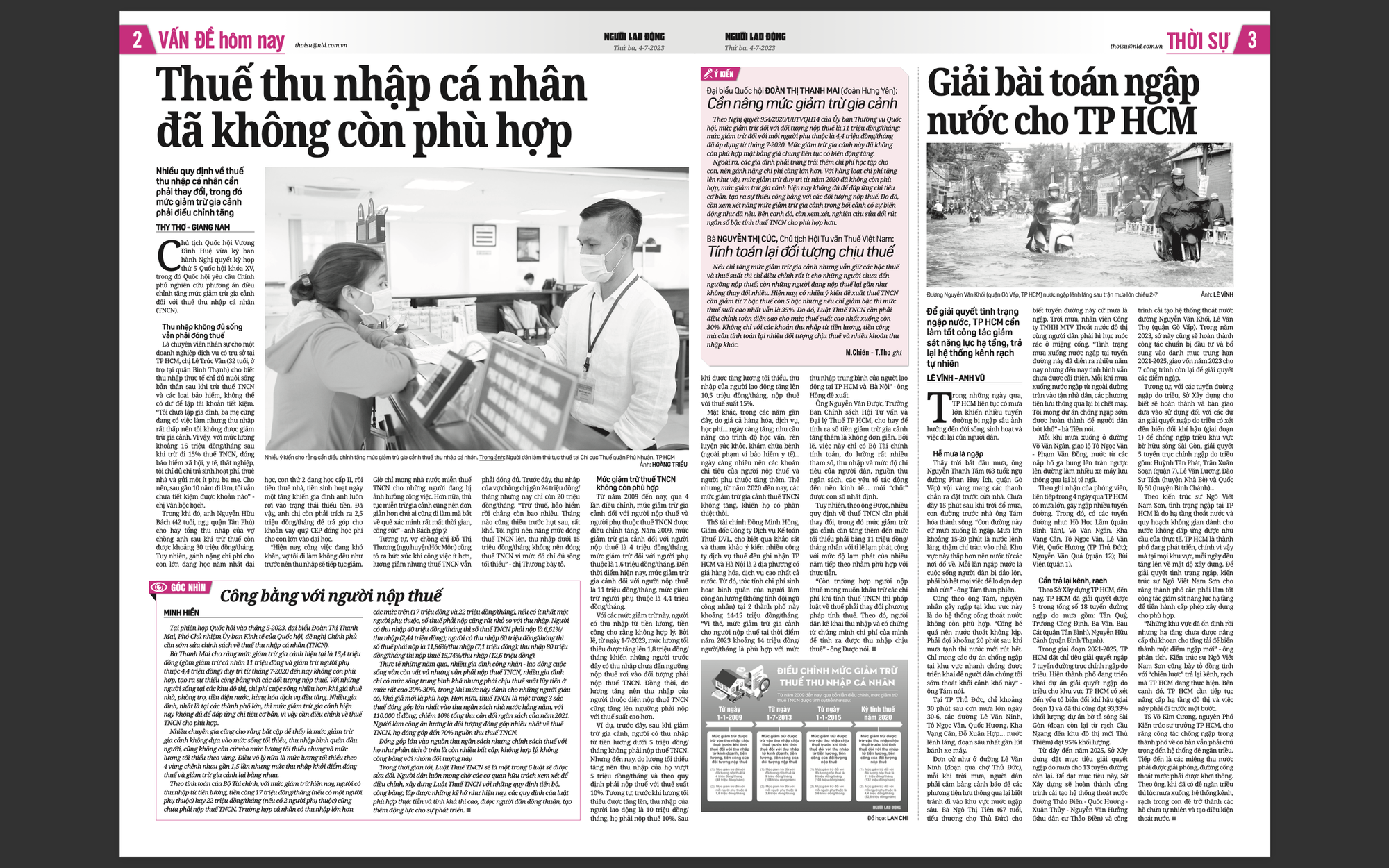 Thuế thu nhập cá nhân đã không còn phù hợp - Ảnh 1.