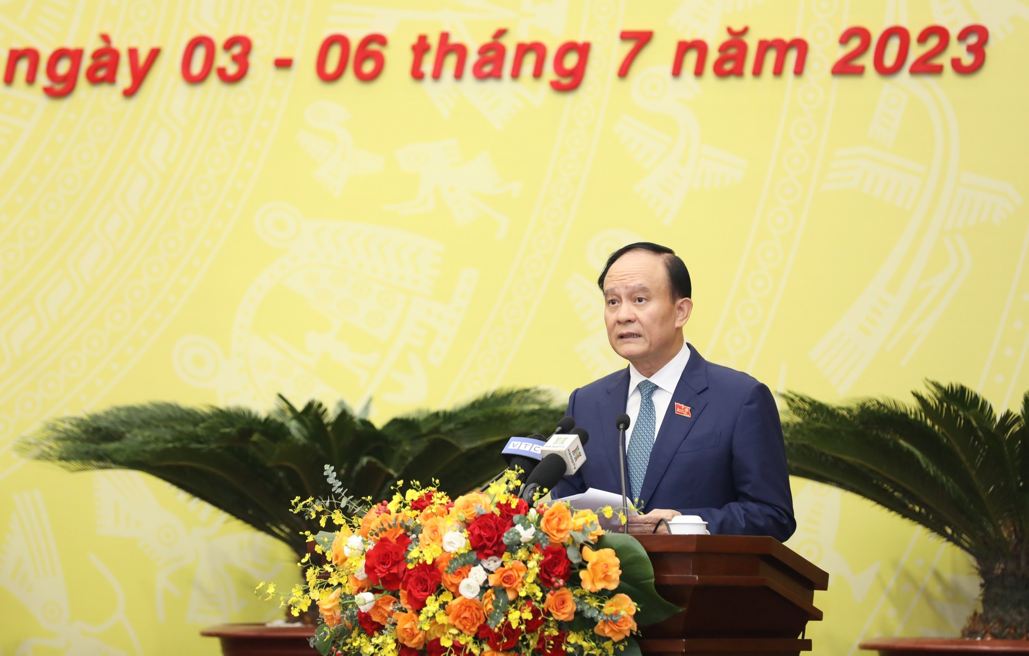 Chủ tịch HĐND TP H&agrave; Nội n&oacute;i dự &aacute;n ng&agrave;n tỉ chậm qu&aacute; - Ảnh 1.