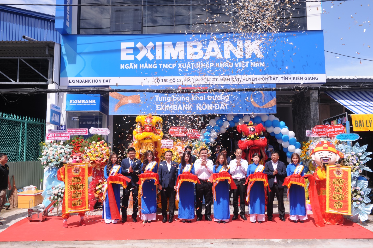 Eximbank khai trương trụ sở H&ograve;n Đất - Ki&ecirc;n Giang - Ảnh 1.