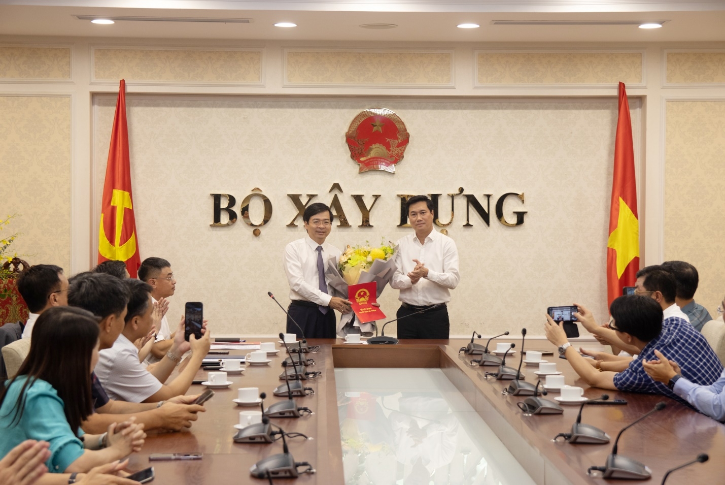 Bộ trưởng Nguyễn Thanh Nghị bổ nhiệm nhân sự mới tại Bộ Xây dựng