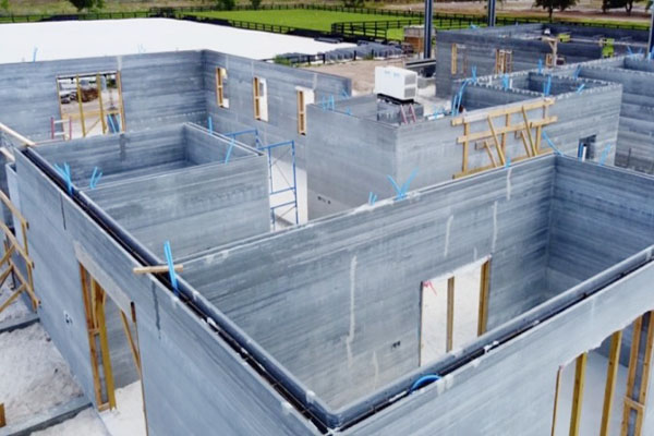 Tòa nhà in 3D lớn nhất thế giới sắp hoàn thành - Ảnh 1.